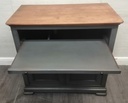 LOVELY GREY PAINTED TV STANDS