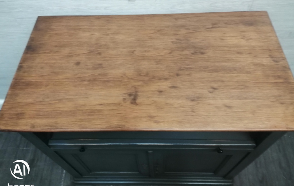 LOVELY GREY PAINTED TV STANDS