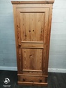 SINGLE DOOR SOLID PINE WARDROBE WITH DRAWER