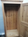 SINGLE DOOR SOLID PINE WARDROBE WITH DRAWER