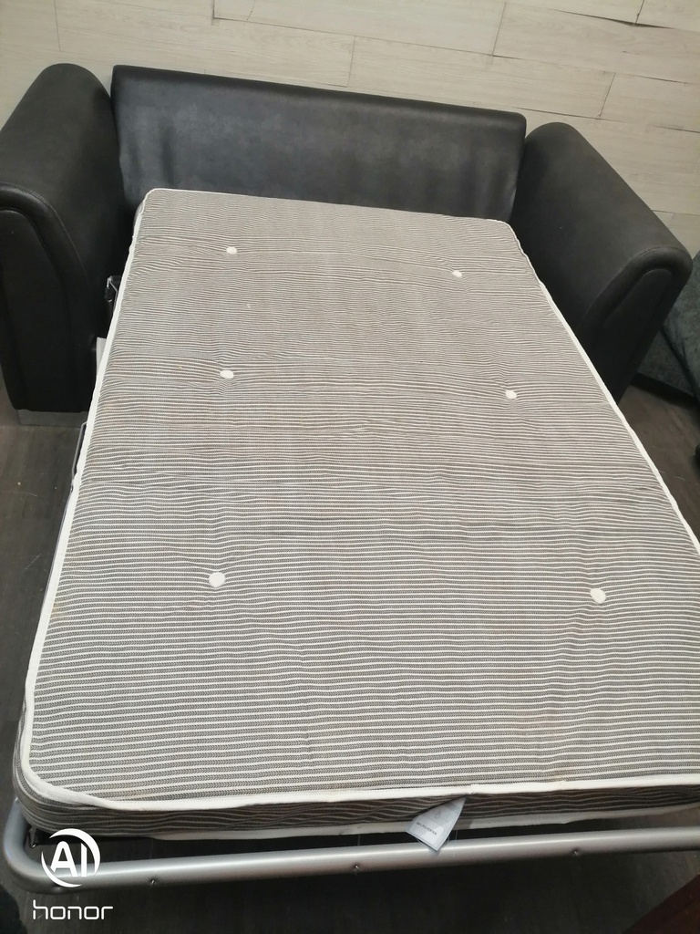 DFS grey/black toned SOFA BED