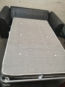 DFS grey/black toned SOFA BED