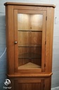 Part Glazed Oak Corner Unit