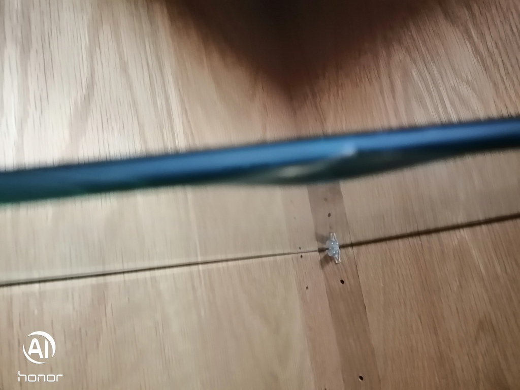 Part Glazed Oak Corner Unit