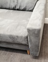 IKEA Modern Grey Corner Sofa Bed