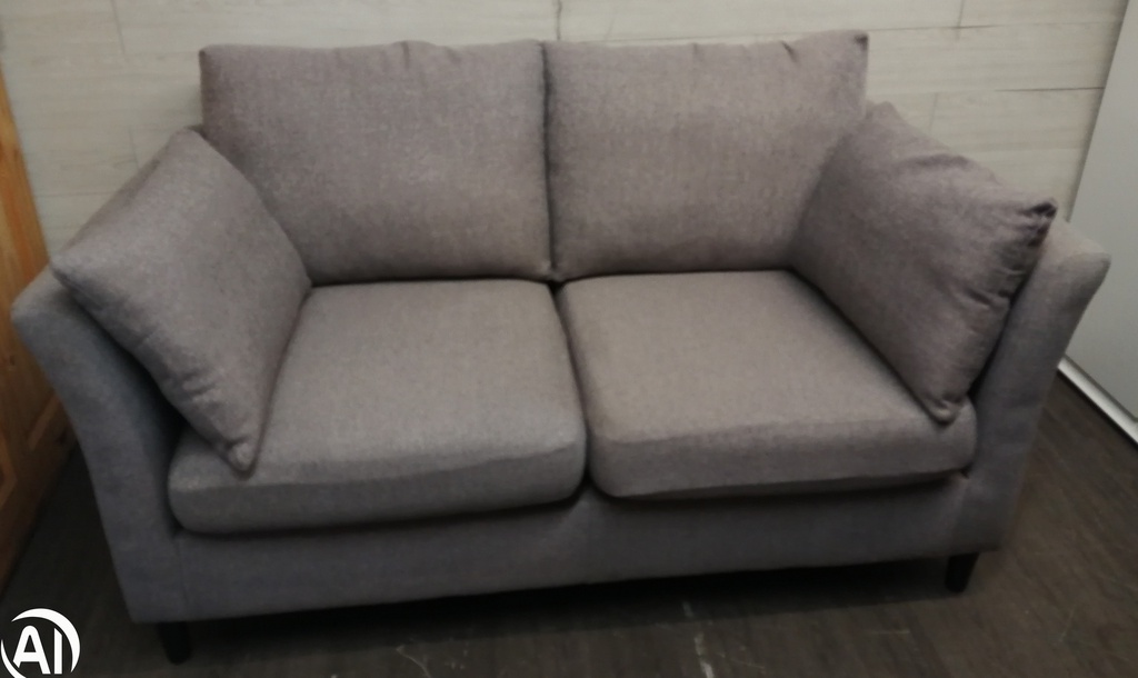 Modern grey sofa and armchair set