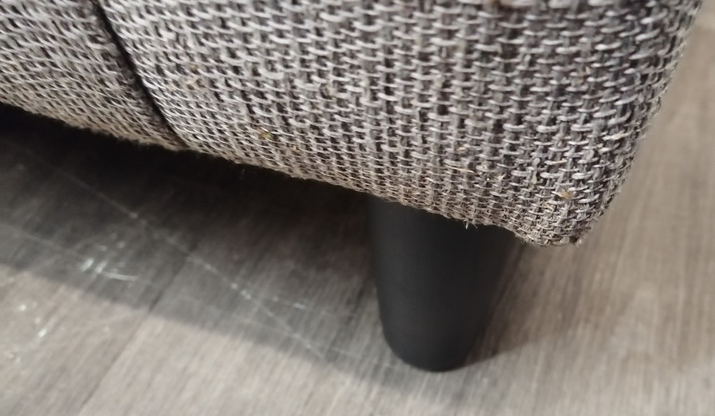 Modern grey sofa and armchair set