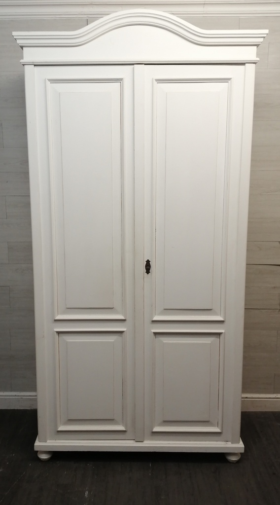 Lovely Old Pine Double Knock Down Wardrobe