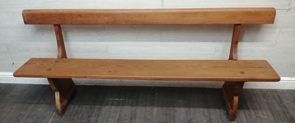 PINE CHURCH PEW / BENCH