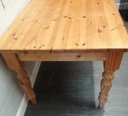SOLID PINE 5FT DINING TABLE