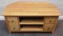 Quality Oak  Corner TV Unit From John Lewis
