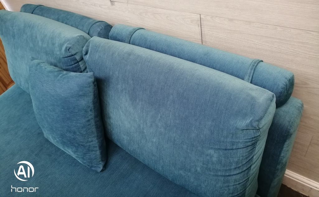 LOVELY TWO SEAT TURQUOISE SOFA