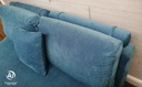 LOVELY TWO SEAT TURQUOISE SOFA