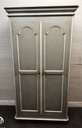 Painted solid pine painted wardrobe