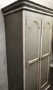Painted solid pine painted wardrobe