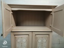 LOVELY NEAT PAINTED TOP BOX COMBI WARDROBE