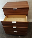 Modern narrow four drawer  chest