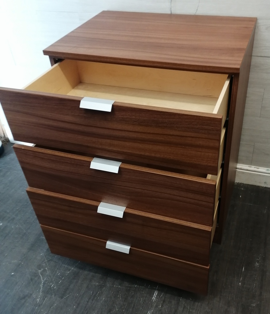 Modern narrow four drawer  chest