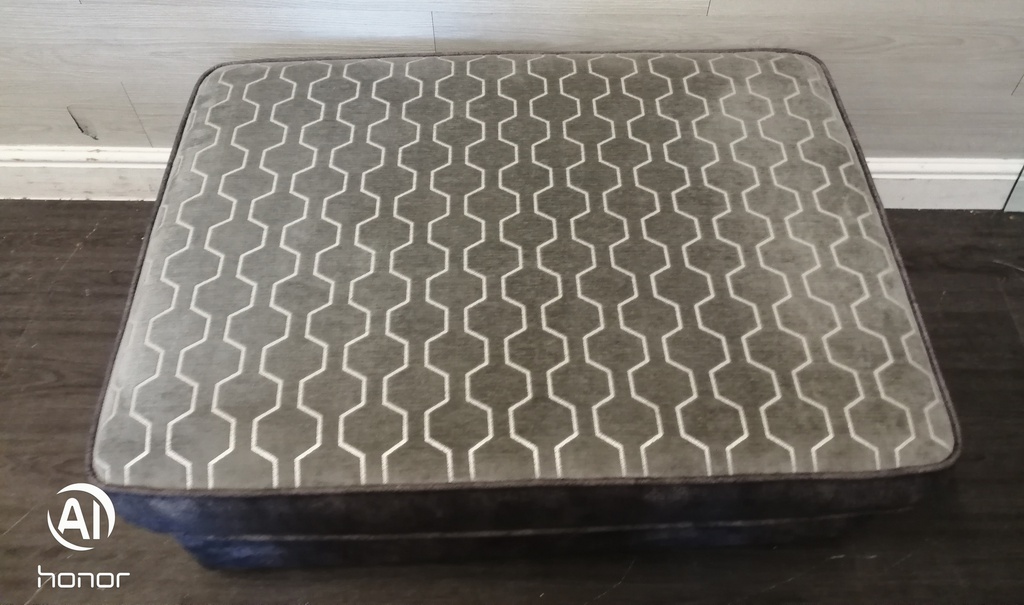 lovely grey coffee table footstool