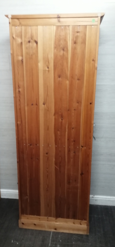 SOLID PINE NARROW BOOKCASE