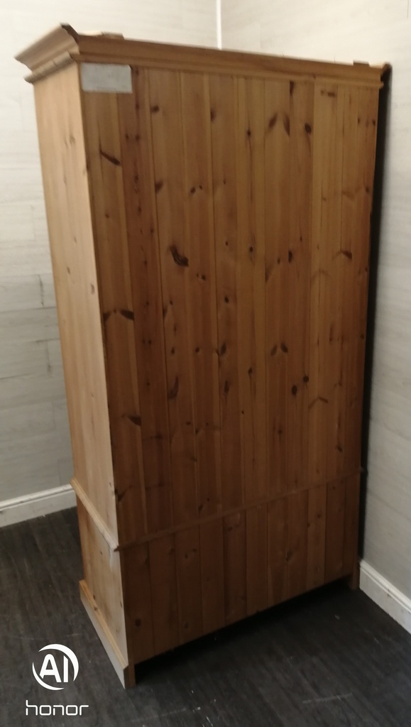 SOLID PINE WARDROBE WITH DRAWERS