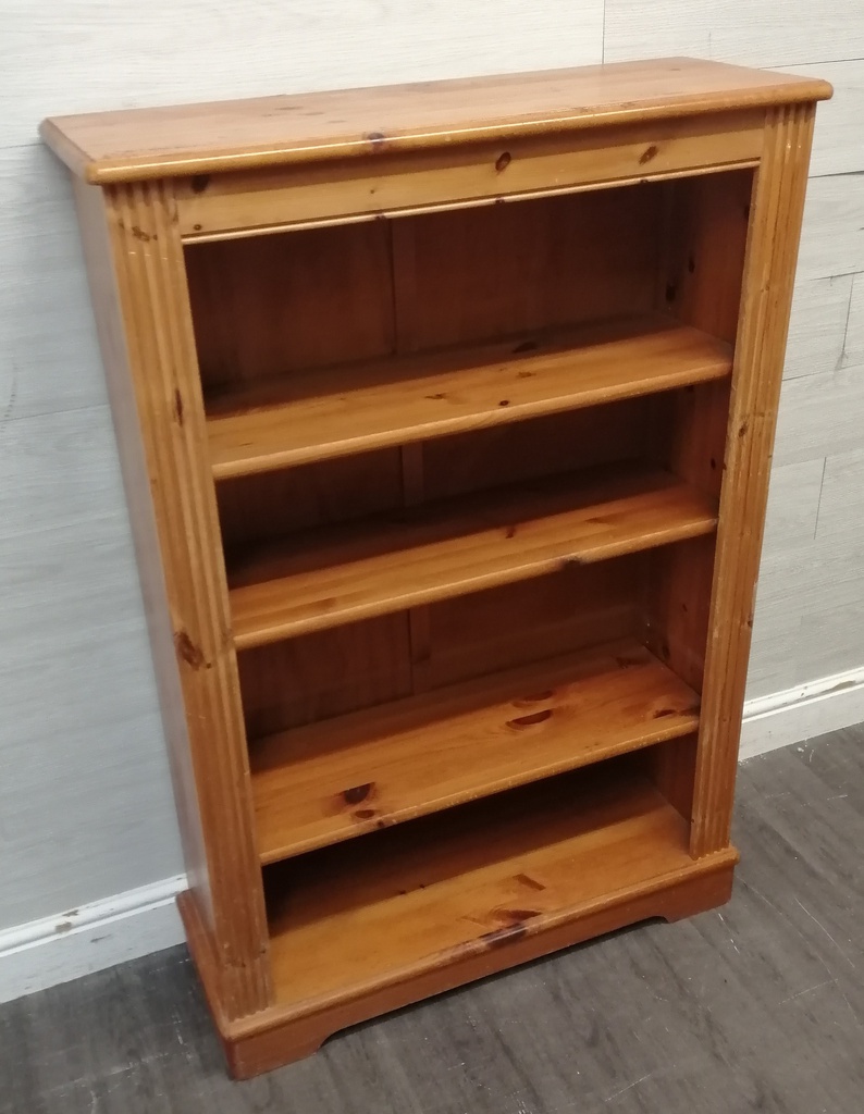 NEAT SOLID PINE BOOKCASE