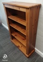 NEAT SOLID PINE BOOKCASE