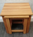 Nest of Two oak Tables