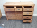 LOVELY RUSTIC WOOD SIDEBOARD / CHEST