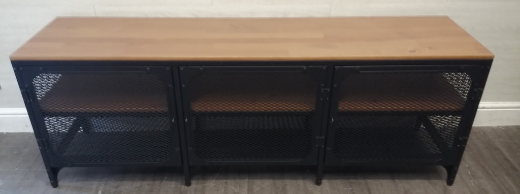 Ikea FJÄLLBO TV bench, black