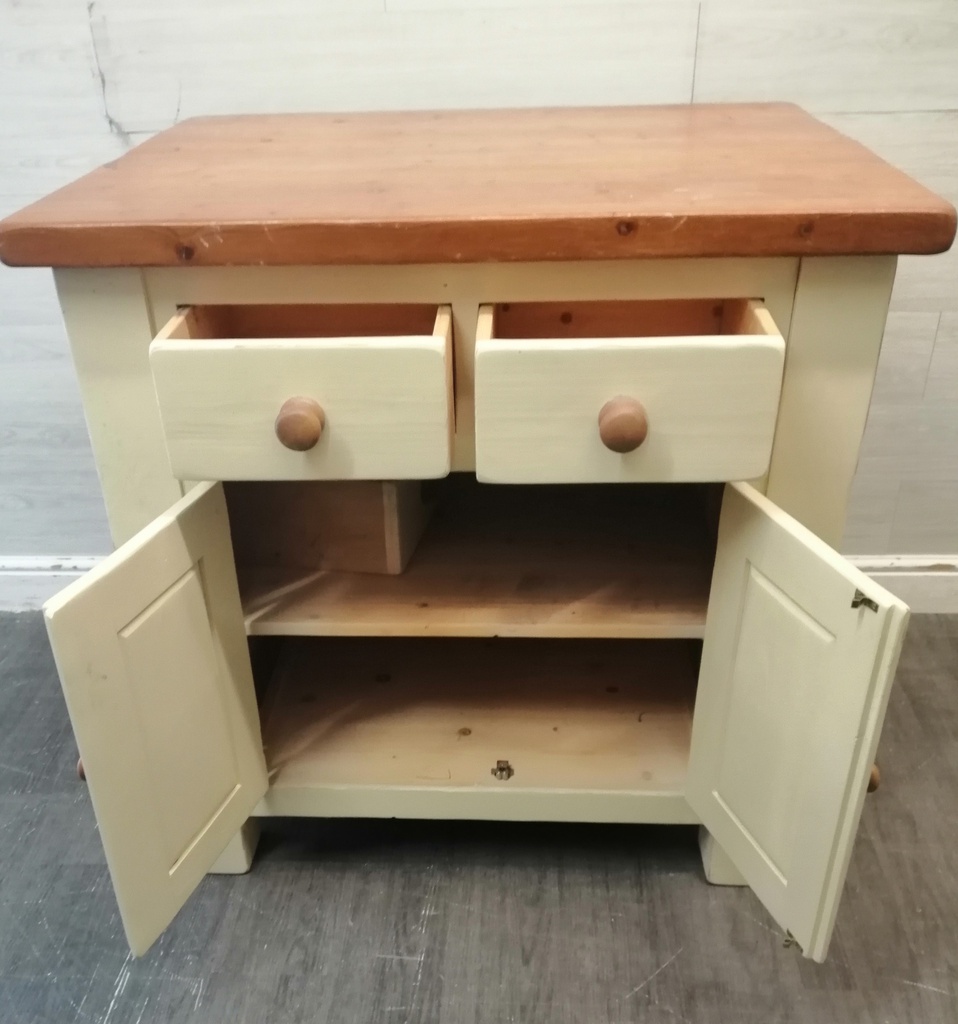 Quality Solid  Pine Chunky Kitchen Island