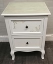Single  painted bedside unit