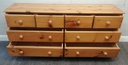 Quality Solid Pine Large Seven Drawer Merchant Style Chest