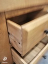 Pair of chunky oak bedsides from Oak Furniture Land
