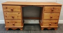 Pine Six Drawer Dressing Table / Desk By Love Lace