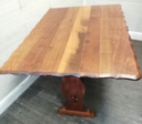 NARROW VINTAGE DROP LEAF DINING TABLE