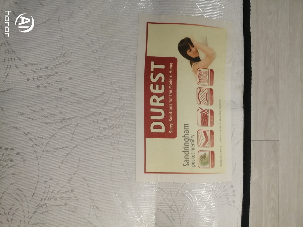 4ft6" Durest Double Mattress