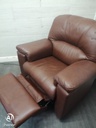 BARGAIN Brown Leather G PLAN Electric Recliner Armchair