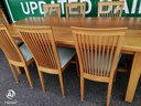 QUALITY HEAL'S TABLE AND 8 CHAIRS