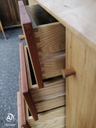 Quality Cherry Wood Sideboard With Drawers From Heals