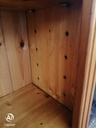 LARGE SOLID PINE BOOKCASE