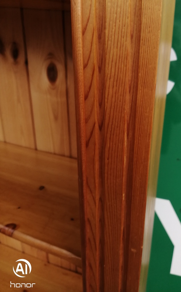 LARGE SOLID PINE BOOKCASE