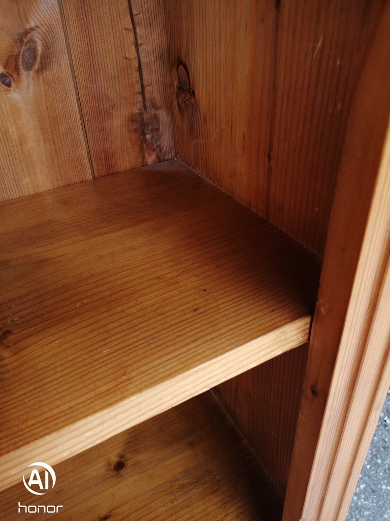 LARGE SOLID PINE BOOKCASE