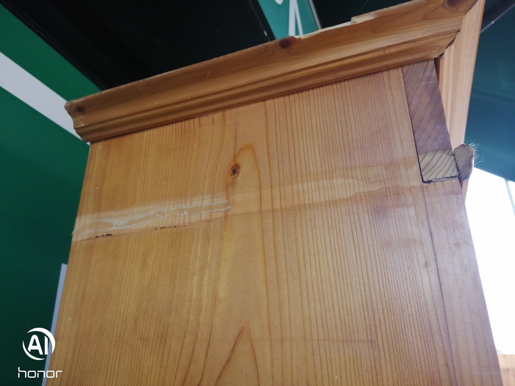 LARGE SOLID PINE BOOKCASE