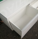 IKEA ‘BESTÅ BURS’ White TV Bench