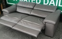 QUALITY NATUZZI LEATHER RECLINER SOFA