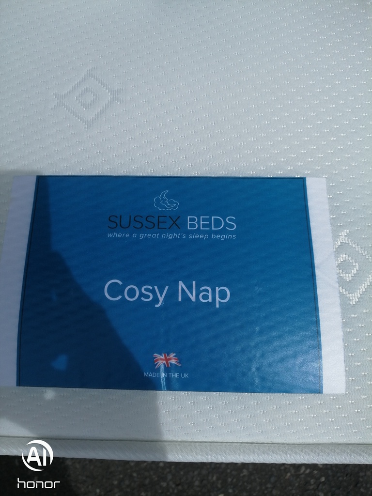 4FT6" SUSSEX BED CENTRE  COSY NAP MATTRESS