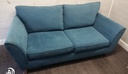 BARGAIN TEAL BLUE SOFA