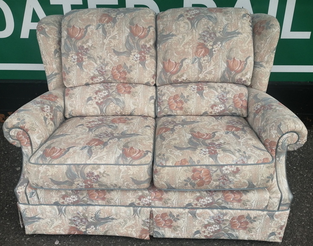 Lovely G-PLAN Floral Two Seater Sofa