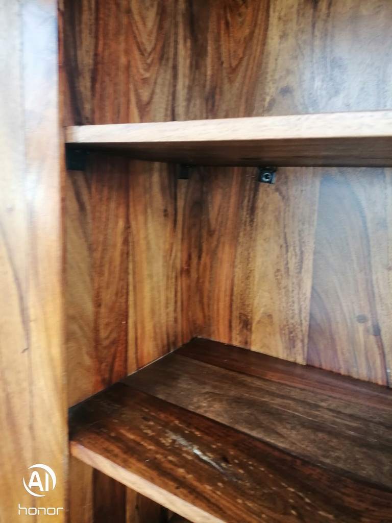 Quality Sheesham Cupboard Base Bookcase
